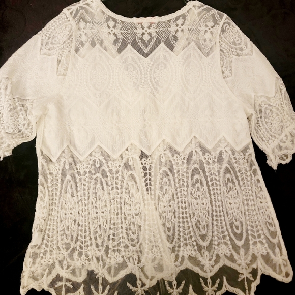 Off White Cover up - Picture 2 of 4